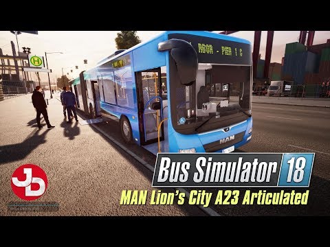 Bus Simulator 18 MAN Lion’s City A23 Articulated pc gameplay 1080p 60fps