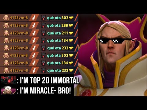 Miracle- BEST Invoker In The World! Mastered Ultra Instinct No One Can Stop Him WTF Combo Dota 2