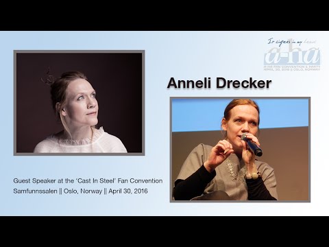 'Cast In Steel' a-ha Fan Convention 2016 - Guest Speaker Anneli Drecker