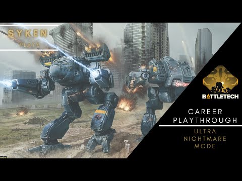 THE FIRST MISSION || #01 SWANSONG BattleTech Campaign || Ultra Hard Career Mode w. all DLCs