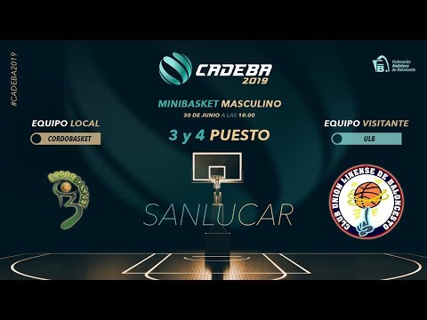 CADEBAMINIMAS 2019 - 3 y 4 PUESTO - PANADERIA ARTESANA LA MALENA vs LAVANDERIA LA COLADA ULB