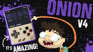 My favourite handheld just got WAY BETTER! (0nion OS V4 on the Miyoo Mini!)