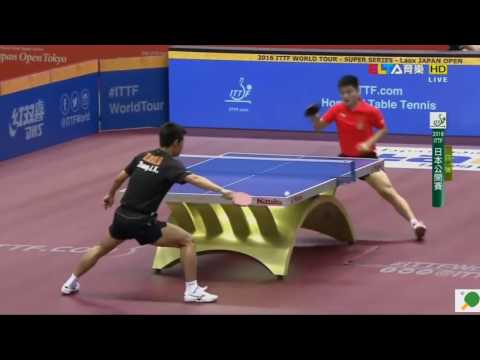 Zhang Jike vs Fan ZhenDong Japan Open 2016 || Short form || Table tennis highlight