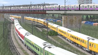 RAILFANNING IN INDIAN RAILWAYS || TRAINZ RAILROAD SIMULATOR 2019 || HINDI GAMEPLAY