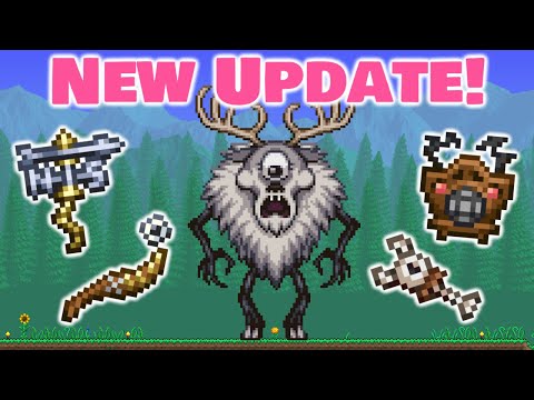 NEW Terraria 1.4.3 UPDATE! - Reaction and Review! - New boss, pets, weapons and more!