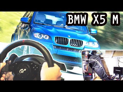 BMW X5 M 555HP 4x4 - City Car Driving, Country Road Crusing, Acceleration, drifting. HD 1080p 2014