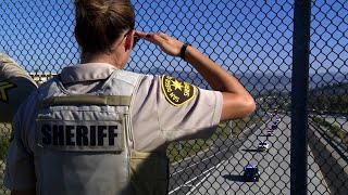 Processional for Lauren Craven, Bend native killed in line of duty in California