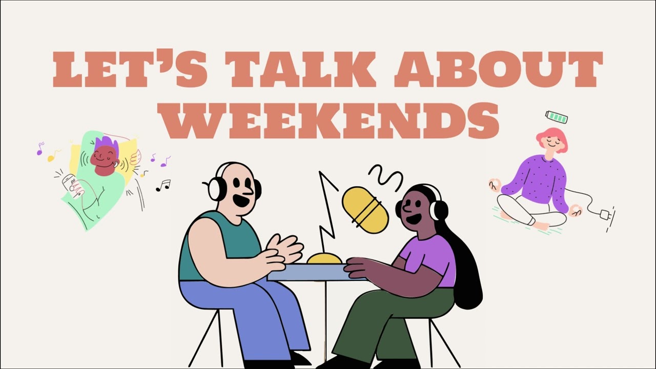 Practice Shadowing: Let’s Talk About Weekends 🌞 | Easy English ...