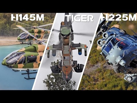 H145M, Tiger & H225M Caracal in action