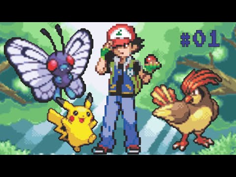 Pokémon Fire Red Ash Gray - A Jornada de Ash #01