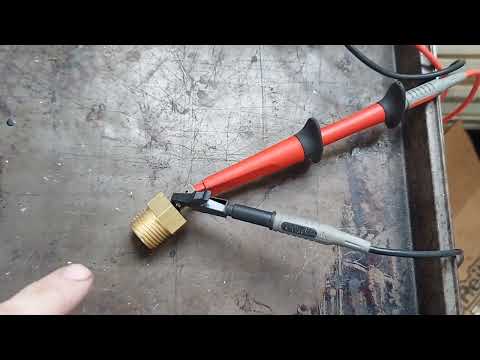 Testing a thermal switch for Polaris atv fan.