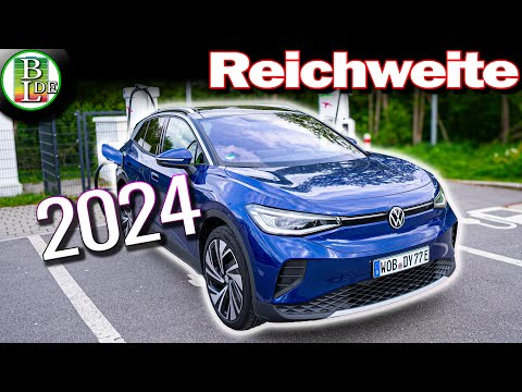130 km/h Reichweiten Test im neuen (2024) VW Id.4 Pro mit Software Problemen