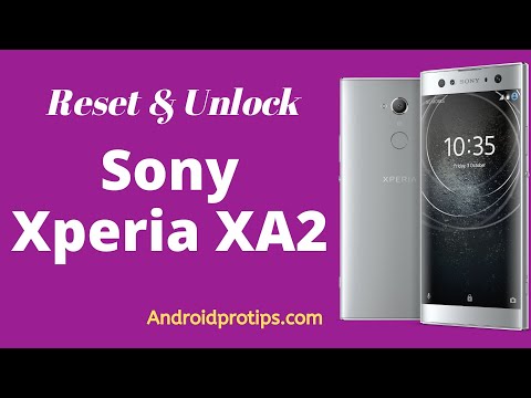 How to Hard Reset & Unlock Sony Xperia XA2