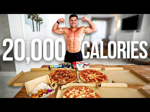 20,000 CALORIE CHALLENGE | EPIC Cheat Day | 2025 Edition