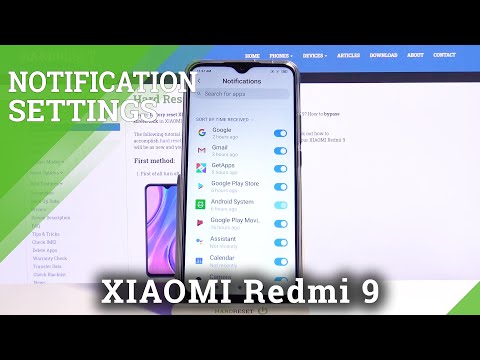 How to Personalize Notifications in XIAOMI Redmi 9 – Manage Notifications