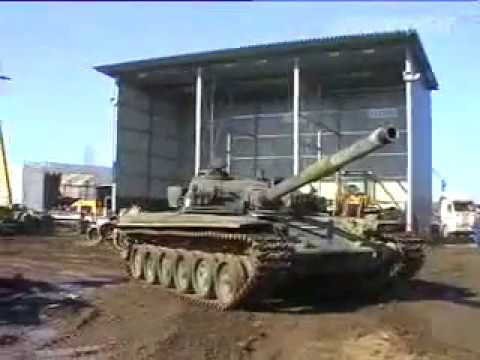 Finnish tank T-72 scrapped