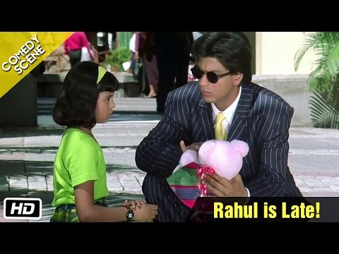 Rahul is Late! - Comedy Scene - Kuch Kuch Hota Hai - Shahrukh Khan, Sana Saeed