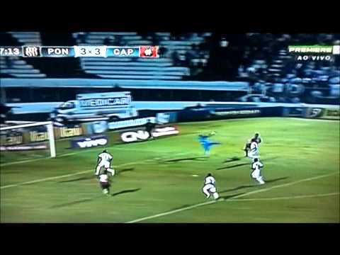 Ponte Preta 3 x 4 Atlético Paranaense. Brasileirão 2013. Marcão: ''Goleiro é ruim demais, mano!"