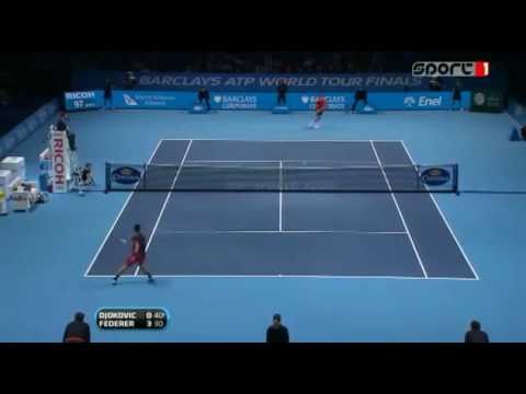 ATP World Tour Finals 2010 Halve Finale - Roger Federer vs Novak Djokovic