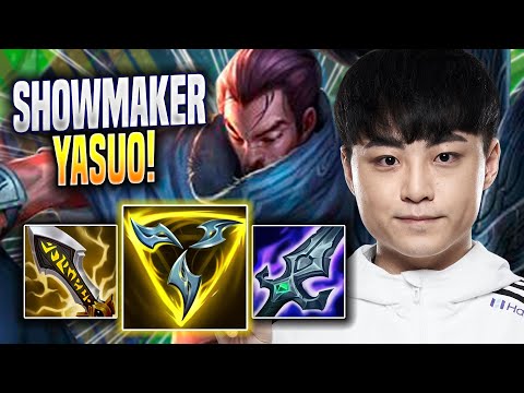 SHOWMAKER TRIES NEW YASUO BUILD! - DK ShowMaker Plays Yasuo MID vs Renekton! | Season 2023