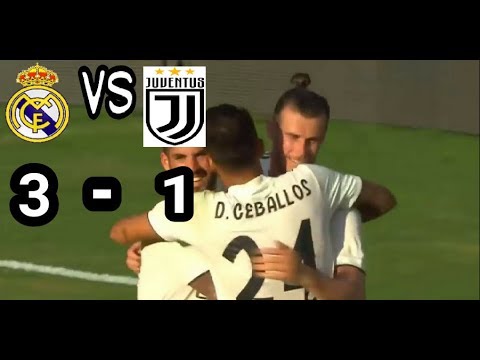 Match results between Real Madrid VS Juventus 2018 ( 3-1 )