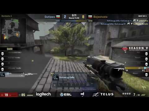 CeRq (CT) wins the 1vs5 pre-plant situation with the help of the timer #CSGO #Stream #HLTV #Esports