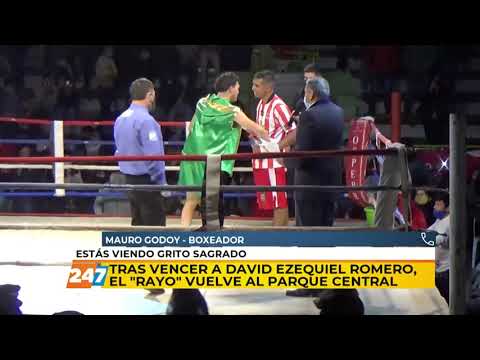 GS | TRAS VENCER A DAVID EZEQUIEL ROMERO, EL RAYO VUELVE AL PARQUE CENTRAL | GODOY | 13/10/21