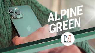 GREEN Apple iPhone 13 Unboxing &amp; First Impressions