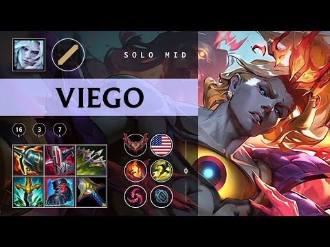 Viego Mid vs Veigar - NA Grandmaster Patch 25.22