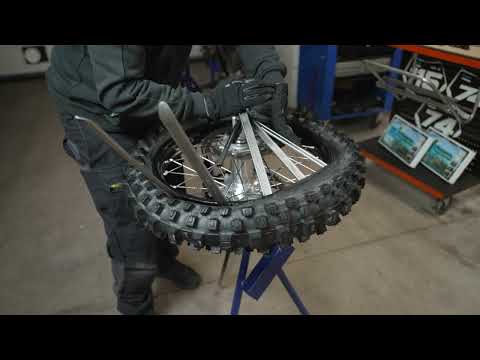 TMT7 TireCharger Instructions - How to mount a Mousse tire on a Motocross/Endruro wheel