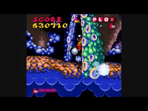 Plok! Playthrough Part 7 Very Evil Levels