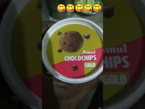Amul Chocochips Gold Icecream Review 😋😋😋