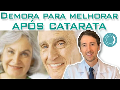 Quanto tempo demora para melhorar a visão após cirurgia de catarata?