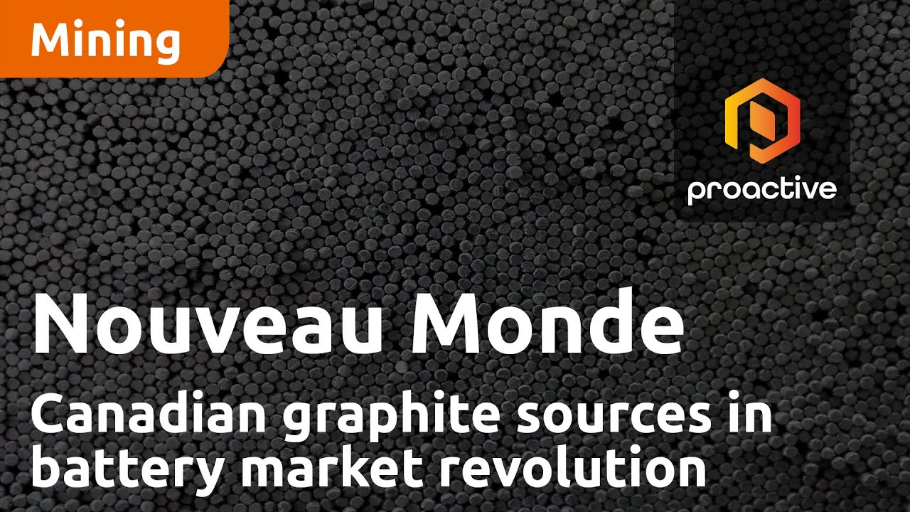 Nouveau Monde Graphite laying groundwork for Canadian graphite sources in battery market revolution