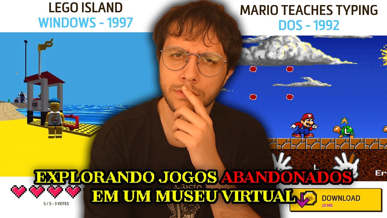 O site que armazena jogos que "deixaram de existir" (MY ABANDONWARE)