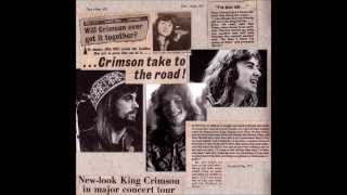 King Crimson Jazz Trio Lament  Ian Wallace Tim Landers Jody Nardone Fripp Wetton Bruford Cross