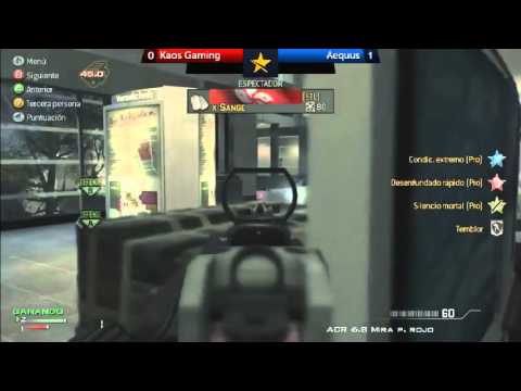 Dreamhack Valencia : KaOs Gaming  vs AeQuus : WBR1 - Map 2 (Spanish Commentary)