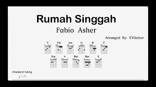 Download lagu Fabio Asher - Rumah Singgah l Guitar TAB l EASY VERSION mp3