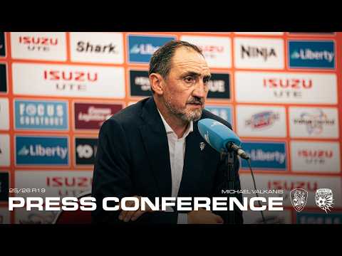 Michael Valkanis | Press Conference | ALM R19: Brisbane Roar v Perth Glory 🎙