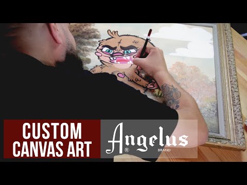 Video Thumbnail of Goodwill Hunting | Custom Thrift Store Painting | Angelus Paints