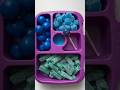 Packing School Lunch ONLY BLUE FOOD Shorts