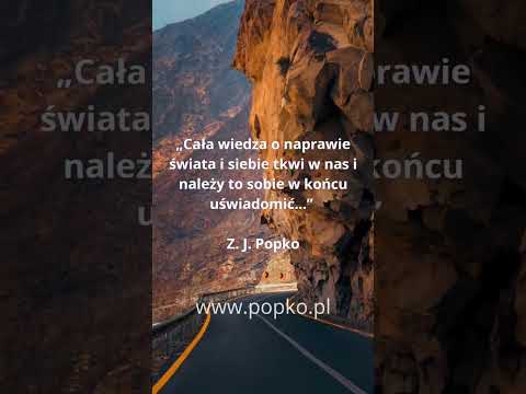 [Encyklopedia Wiedzy Duchowej] „Cała wiedza o naprawie świata i siebie tkwi w nas i należy to sobie w końcu uświadomić…”  ????????????Cy