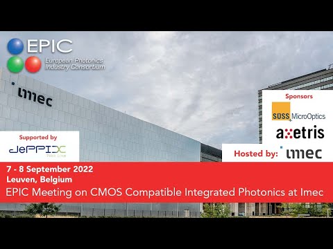EPIC Meeting on CMOS Compatible Integrated Photonics at imec
