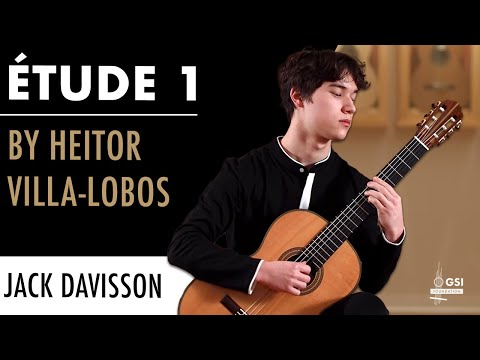 Jack Davisson performs "Étude No. 1" by Heitor Villa-Lobos on a 2010 Hermann Hauser III guitar