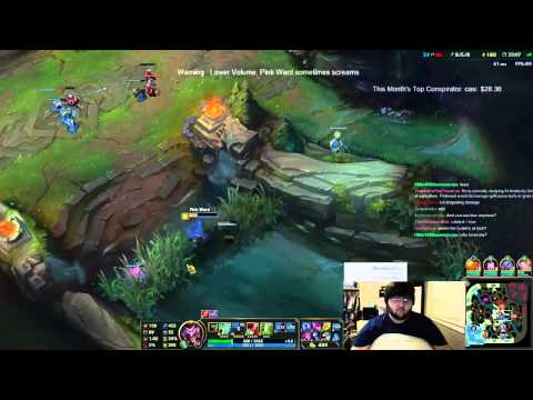 Pinkward AP Shaco (Funny laugh)