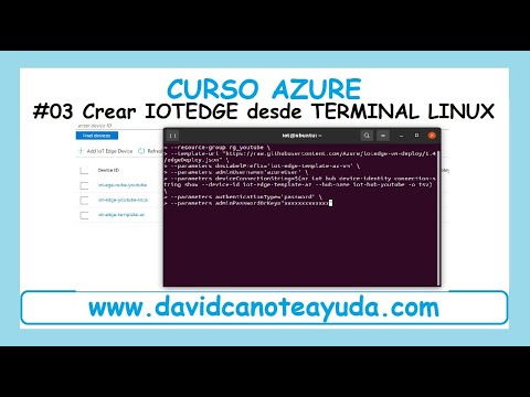 CURSO AZURE 2025 #04: Instalación de IoT Edge desde Terminal utilizando plantillas