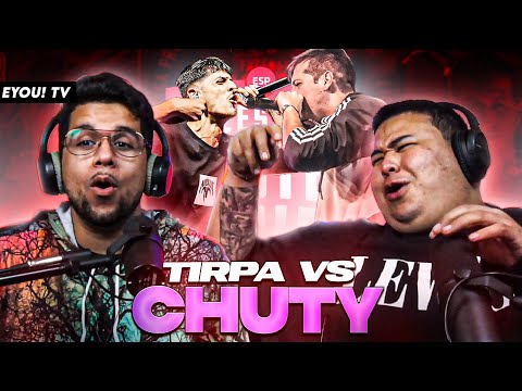 ¡EL RETORNO DEL REY! - REACCIÓN a CHUTY vs TIRPA - FMS ESPAÑA: Jornada 1 - Jony y Tess