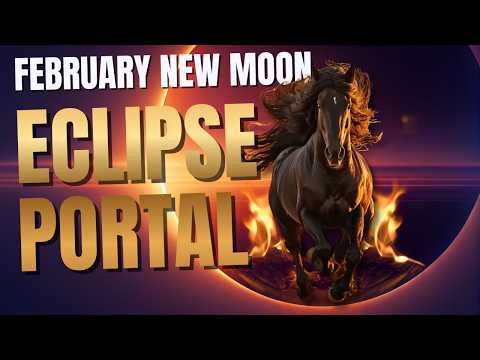 New Moon Solar Eclipse February 2026 Guided Meditation | Aquarius Fire Horse Activation
