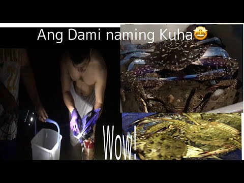 HOW TO CATCH CRABS.!PAANO MANGHULI NG CRAB(CRAB HUNTING)