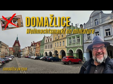 Discover Domažlice ✨ | Peace Square & Mini Christmas Market